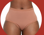 High Waisted Organic Cotton Undies/The Heavy