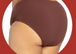 High Waisted Organic Cotton Undies/The Heavy
