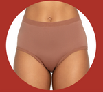 High Waisted Organic Cotton Undies/The Heavy