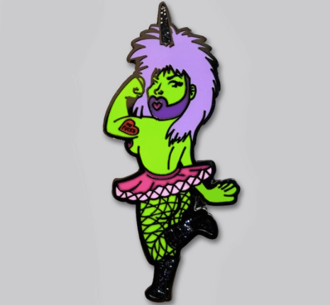 Punk Rock Unicorn Princess from Outer Space