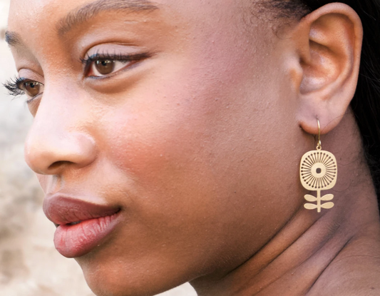 Golden Hour Dangle Earrings