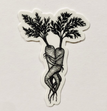 Carrot Lovers Sticker