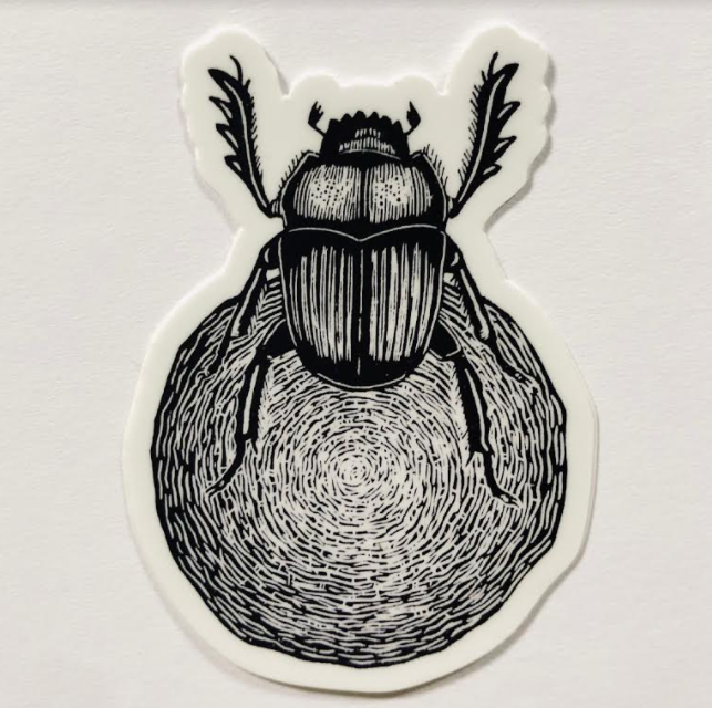 Dungbeetle Sticker