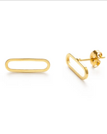 Mod Oval Studs