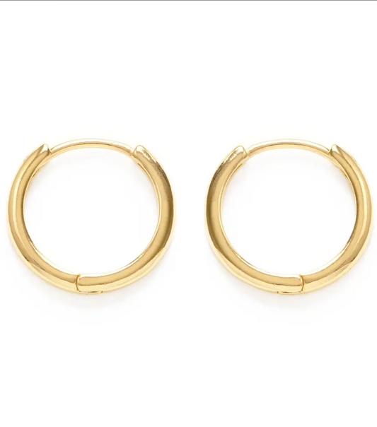 Small Gold Hoop Earrings