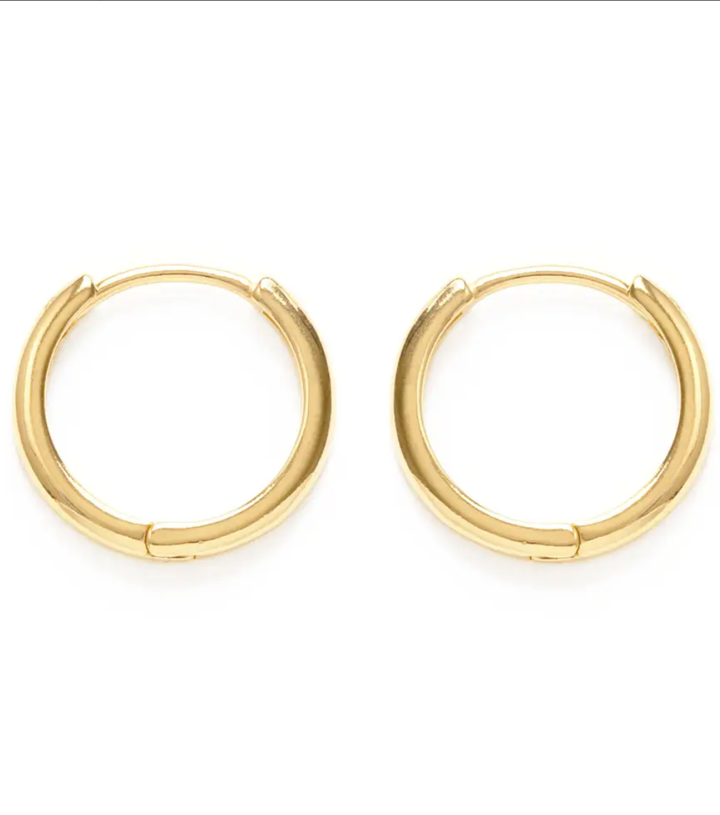 Small Gold Hoop Earrings