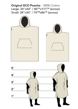LEUS Eco Towel Poncho