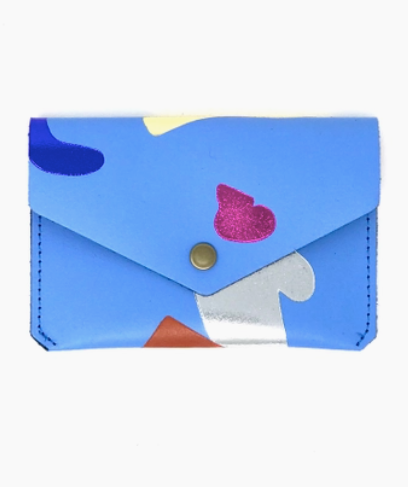 Abstract Popper Wallet