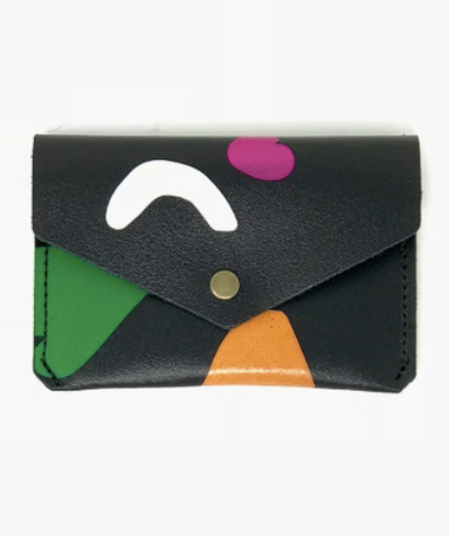 Abstract Popper Wallet