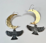 Handmade Night Wing Earrings*