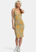 Squared Crochet Dress
