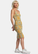 Squared Crochet Dress