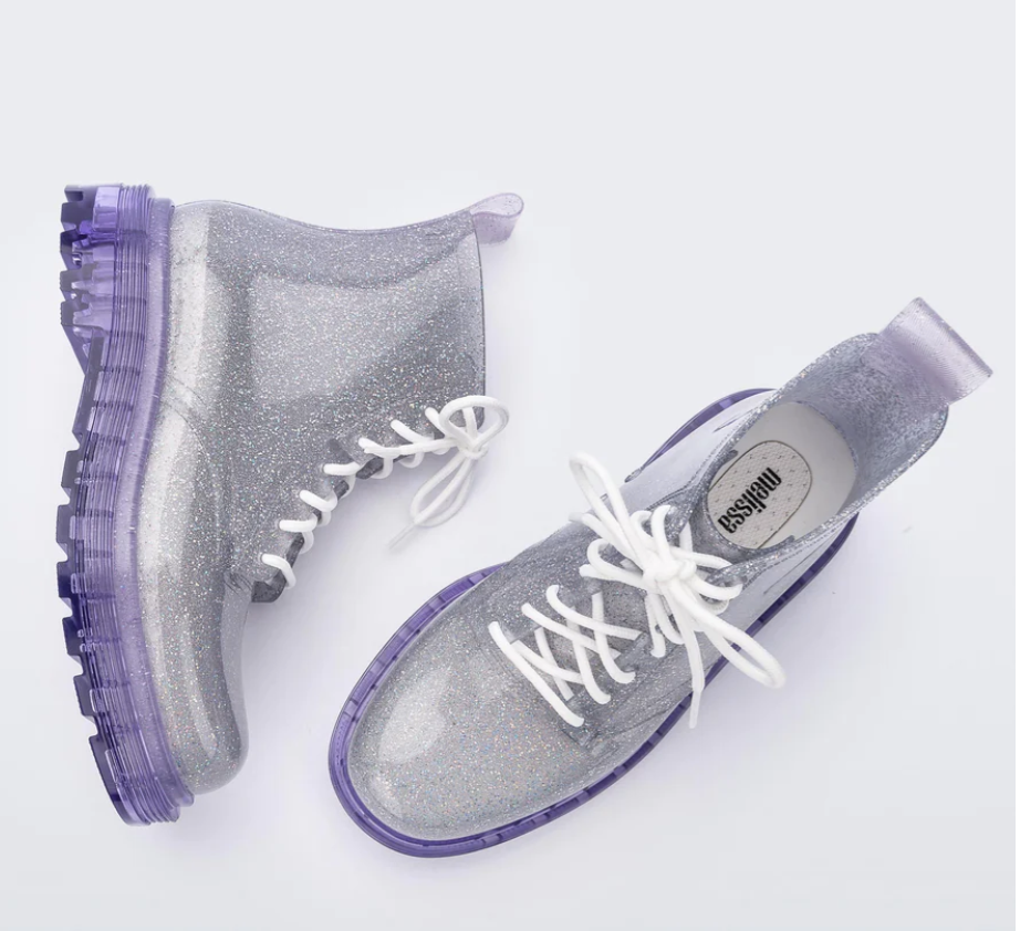 Melissa hot sale bota transparente