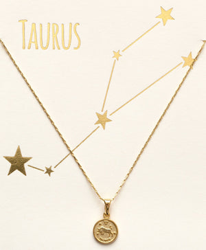 Zodiac Medallion Necklace