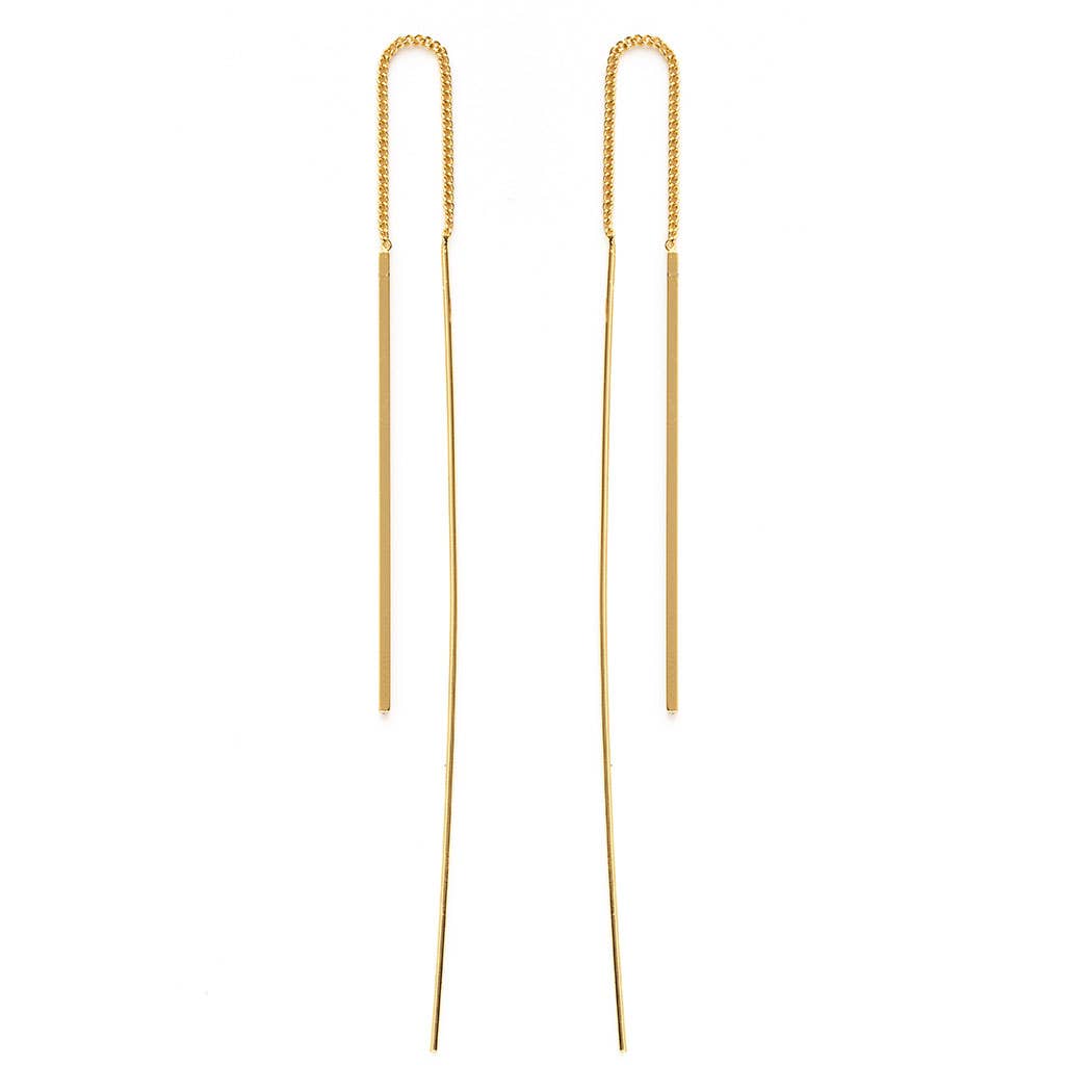 Needle and Thread Earrings*
