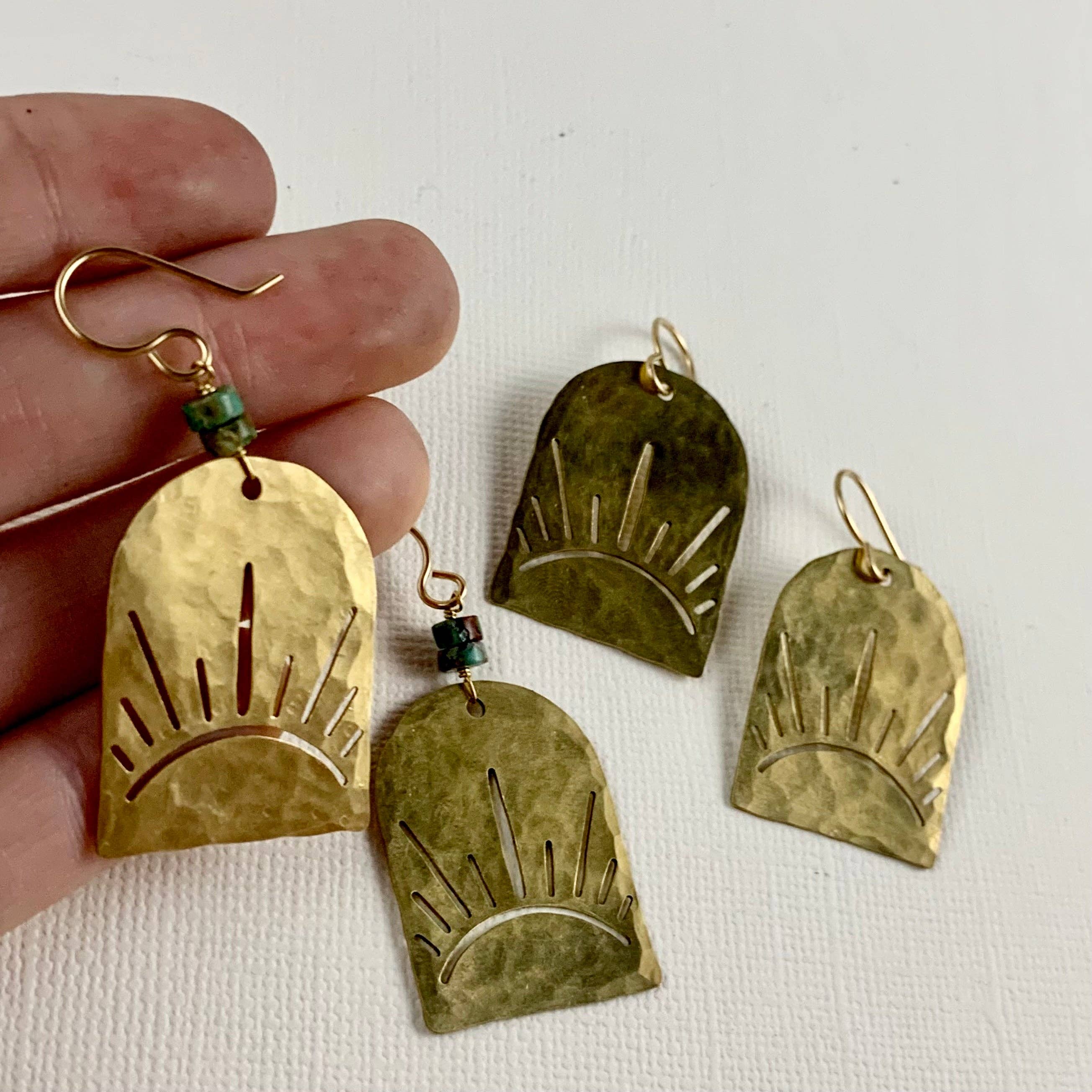 Handmade Sunshine Earrings