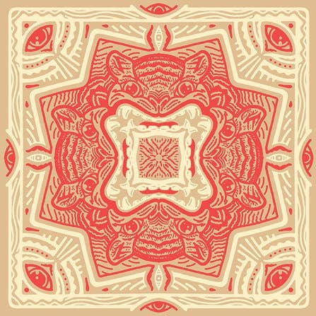 Bandana designed by Derek Nobbs