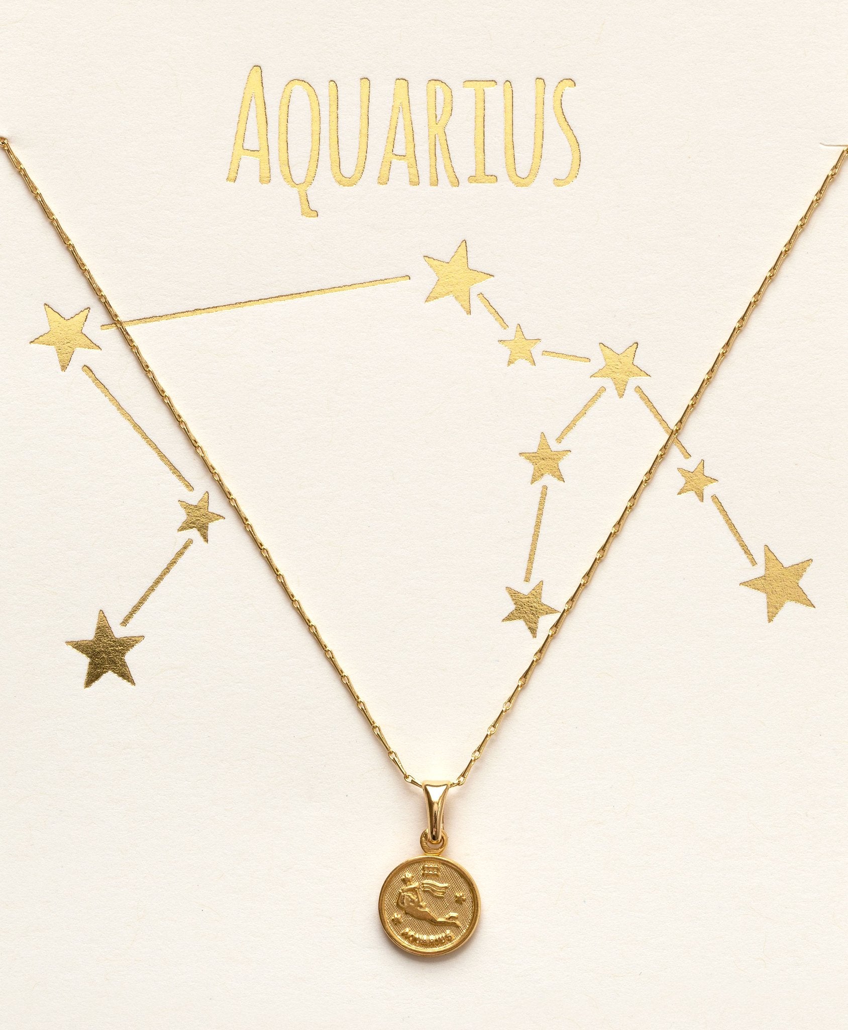 Zodiac Medallion Necklace