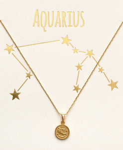 Zodiac Medallion Necklace