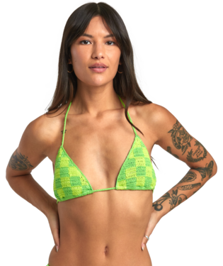 Glory Triangle Crochet Bikini Top