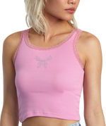 Little Glitter Lace Tank