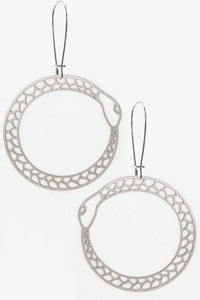 Ouroborus Dangle Earrings