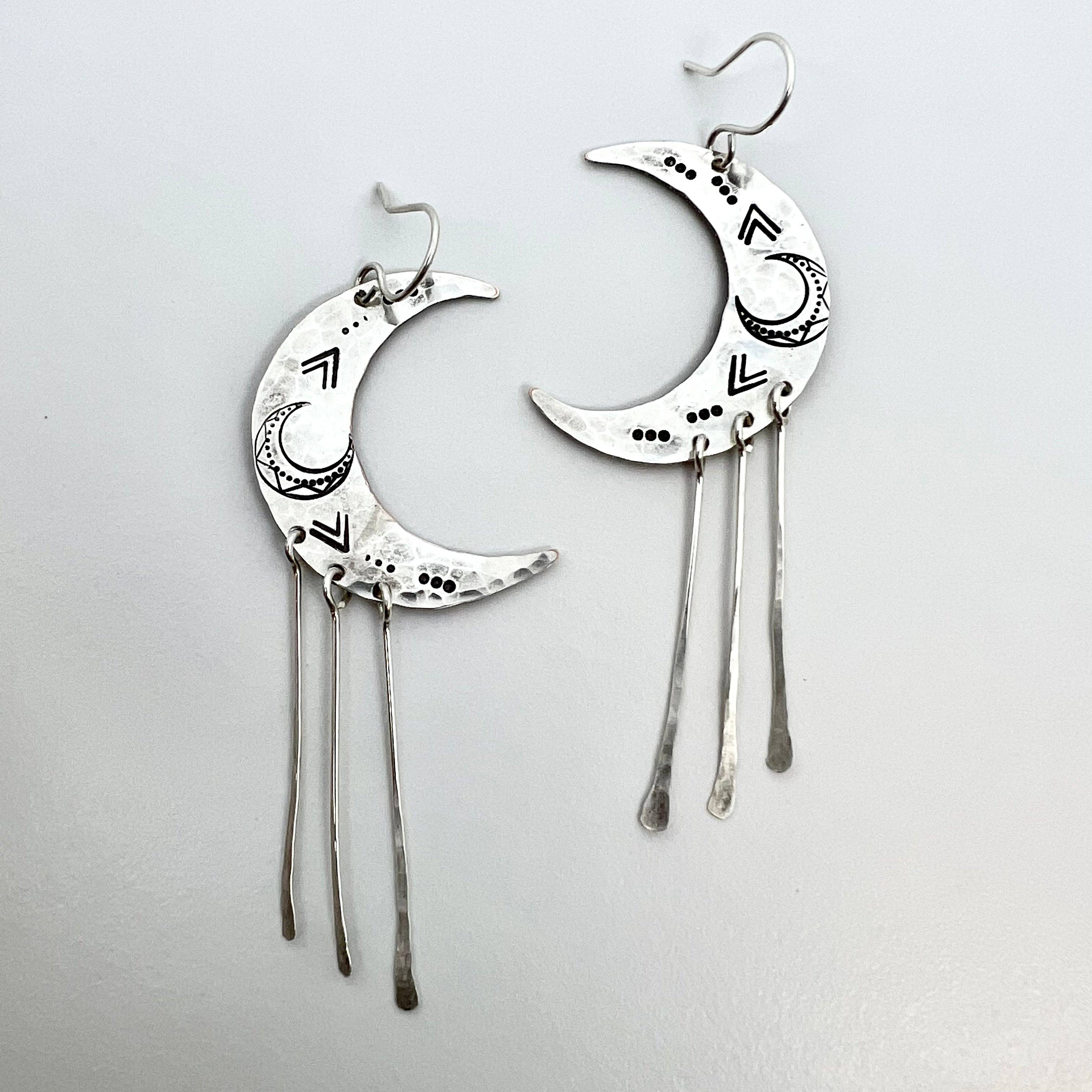 Handmade Hunter Earrings