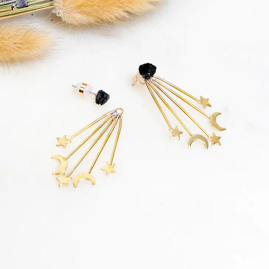 Galaxy Layered Studs calcite