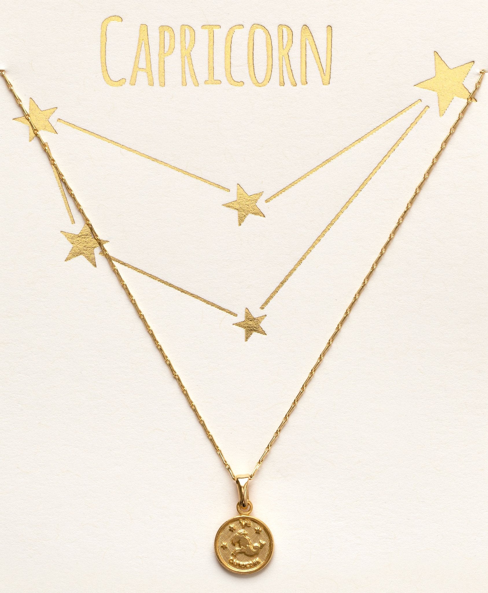 Zodiac Medallion Necklace