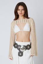JLo Crochet Shrug
