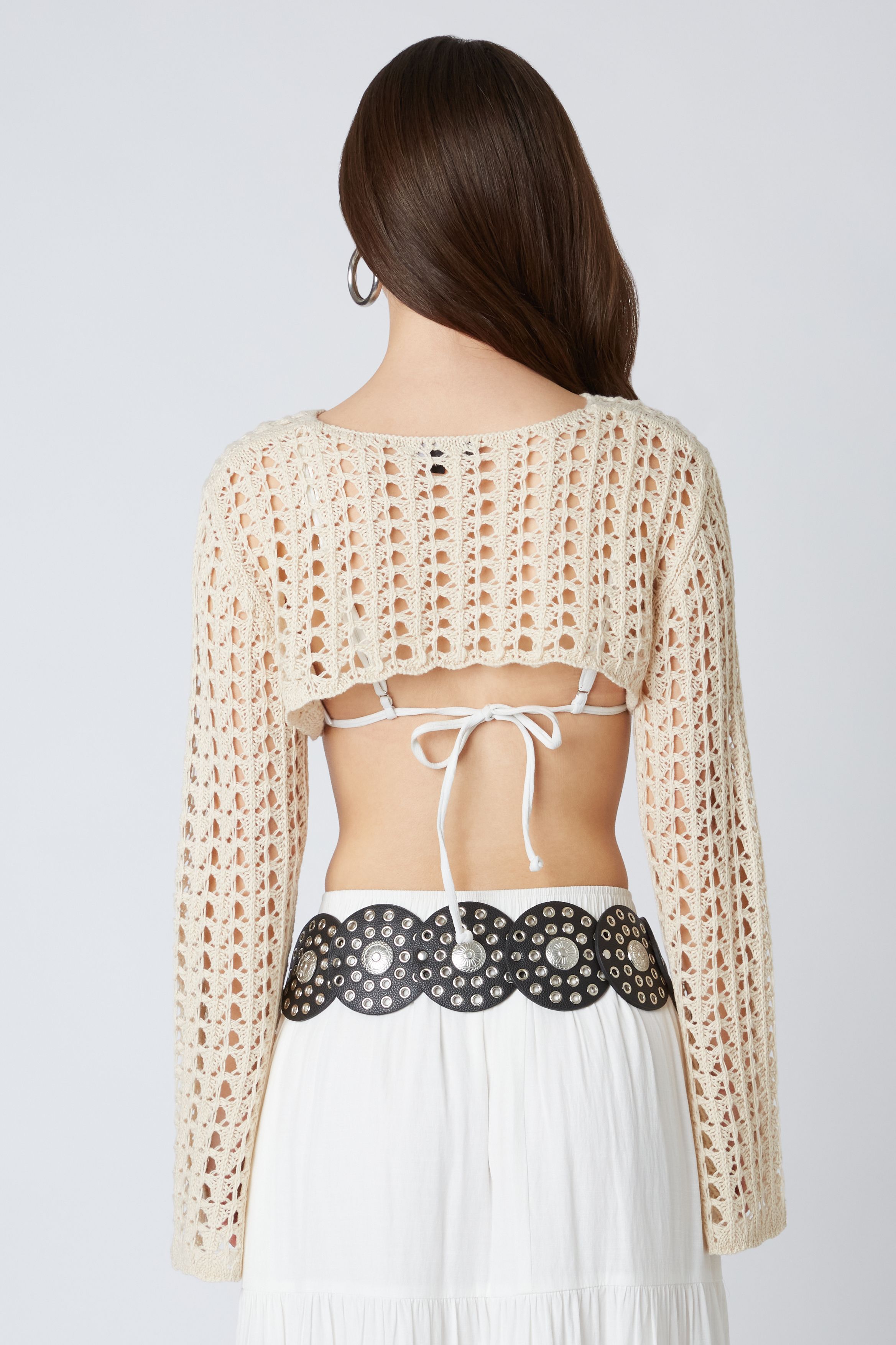 JLo Crochet Shrug
