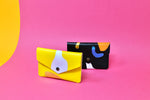 Abstract Popper Wallet