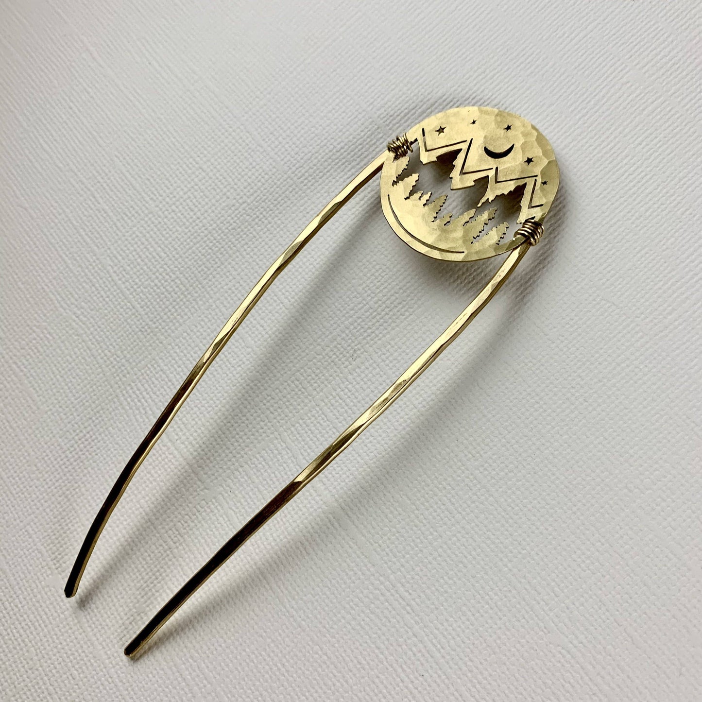 Handmade Mountain Nights Hair Fork