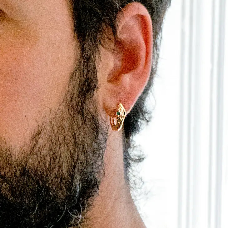 On a Plane 18k Earrings