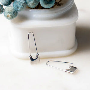 Sid Safety Pin Earrings
