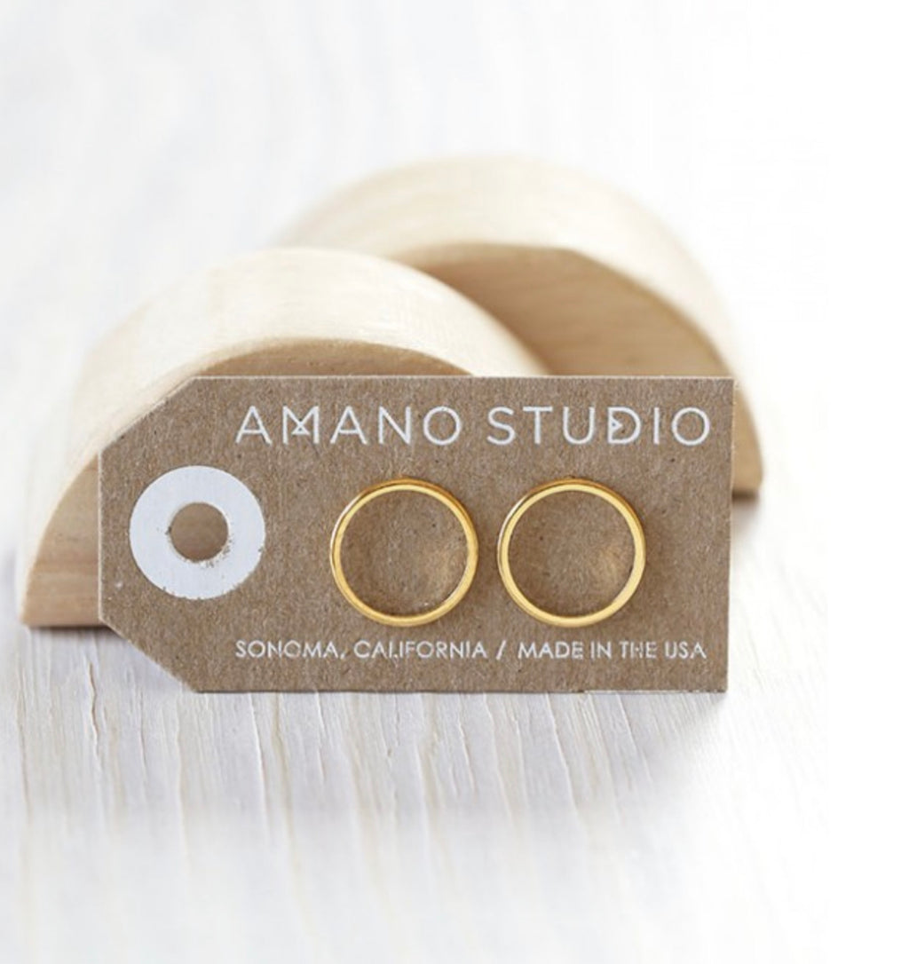 Modern Circle Studs*