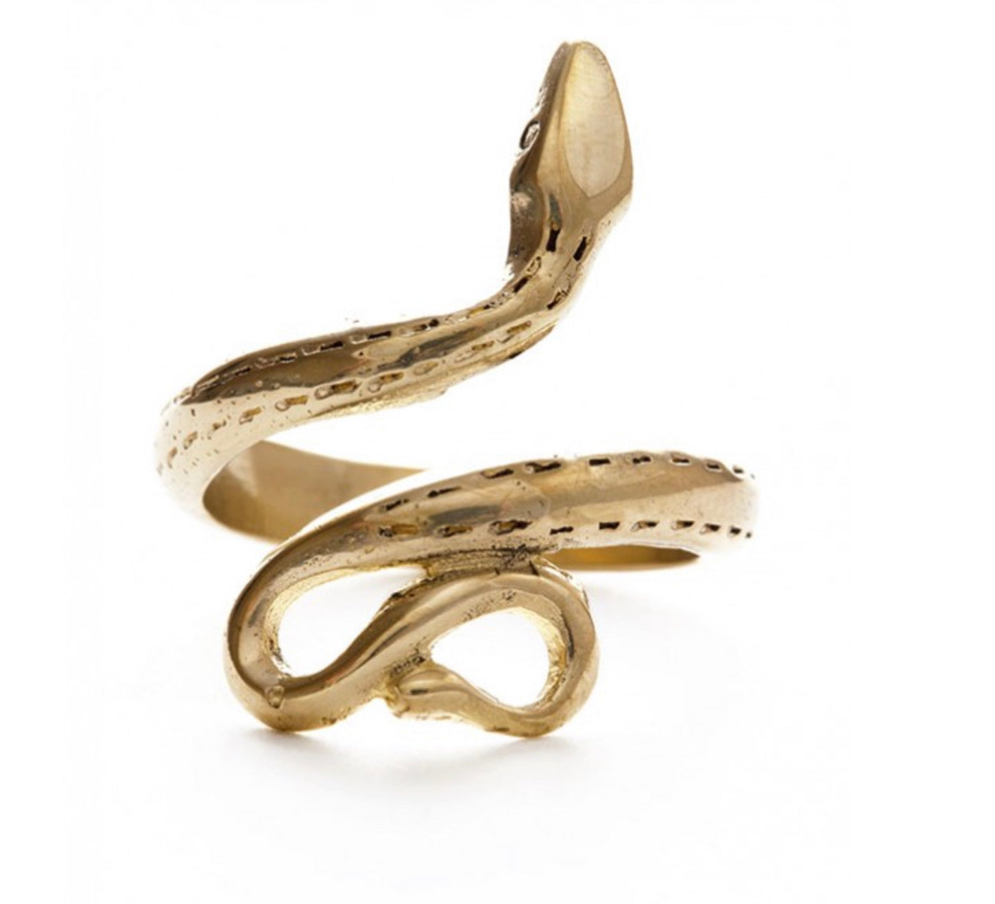 Golden Serpent Ring