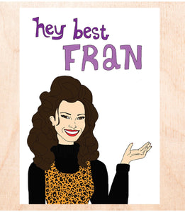 Best Fran Card