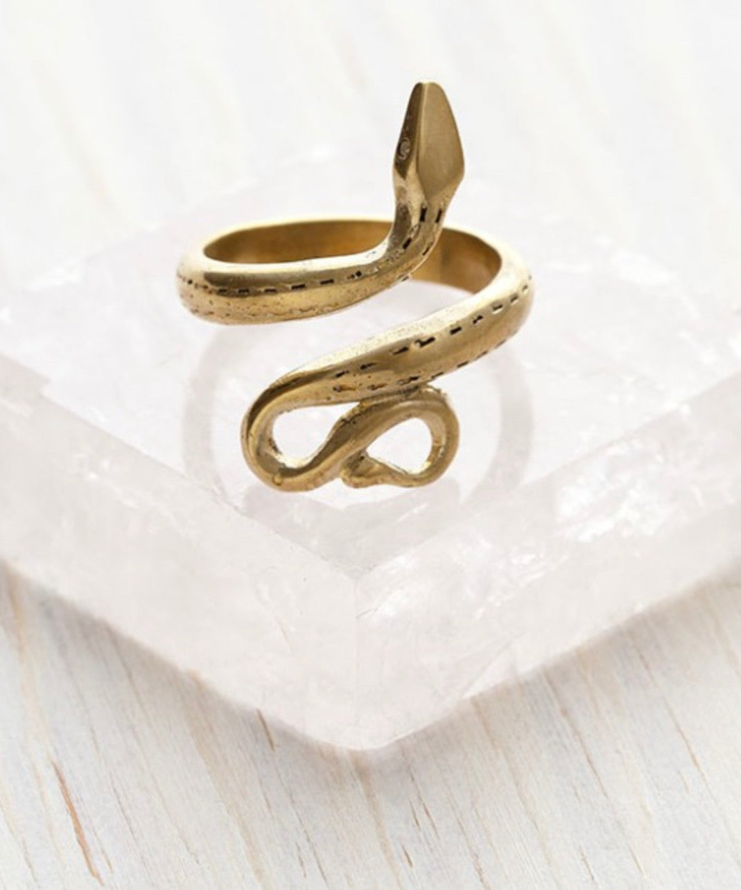 Golden Serpent Ring