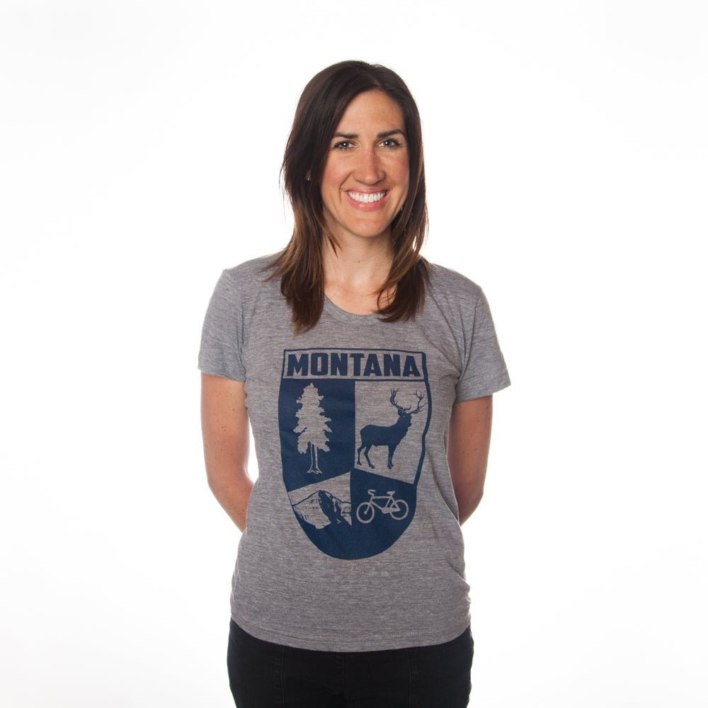 Montana Tee- Femme Crest