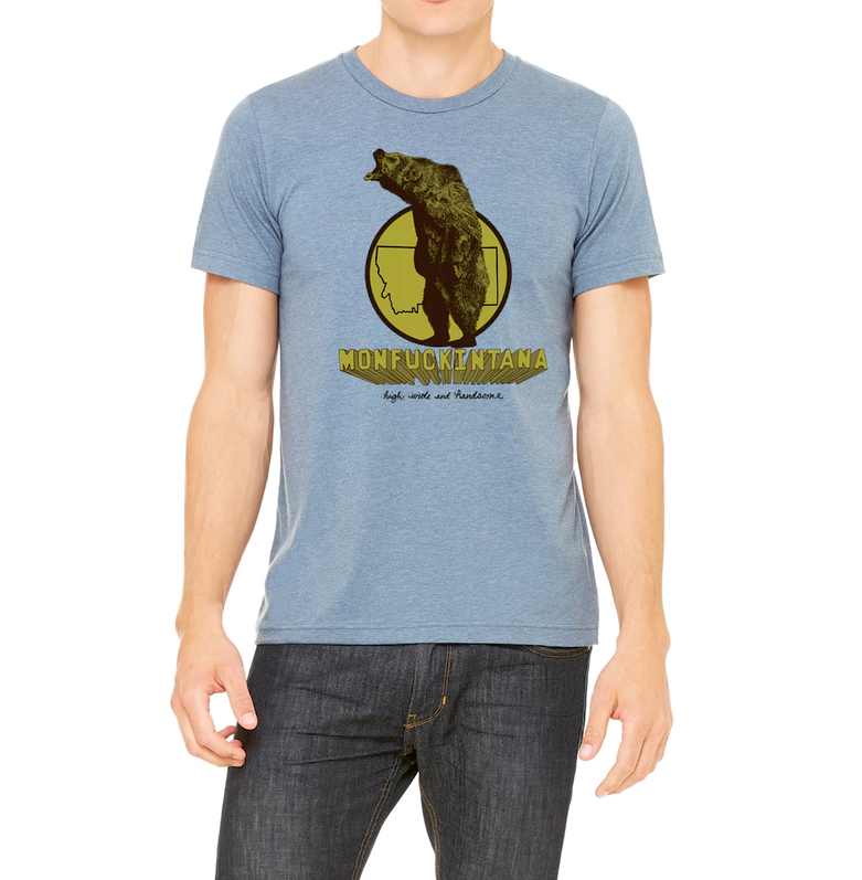 Montana Tee - Masc Grizzly