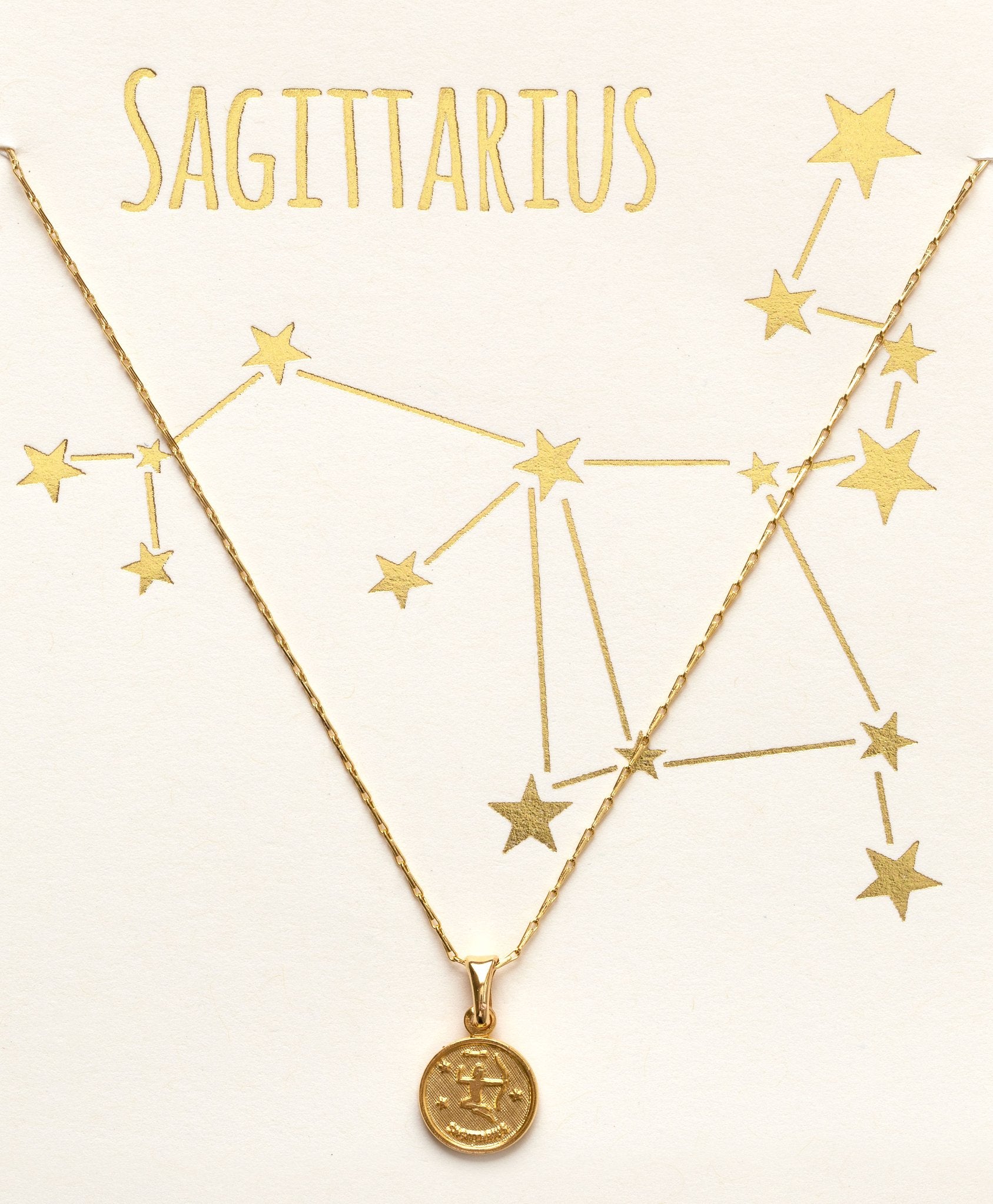 Zodiac Medallion Necklace