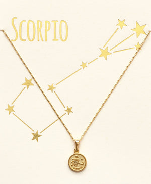 Zodiac Medallion Necklace