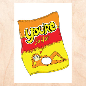 You're So Hot Card