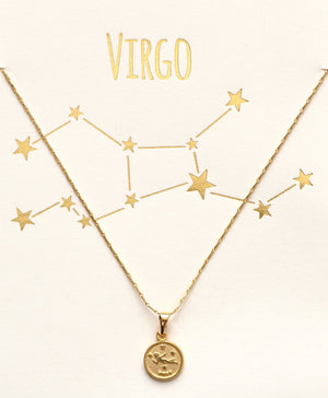 Zodiac Medallion Necklace