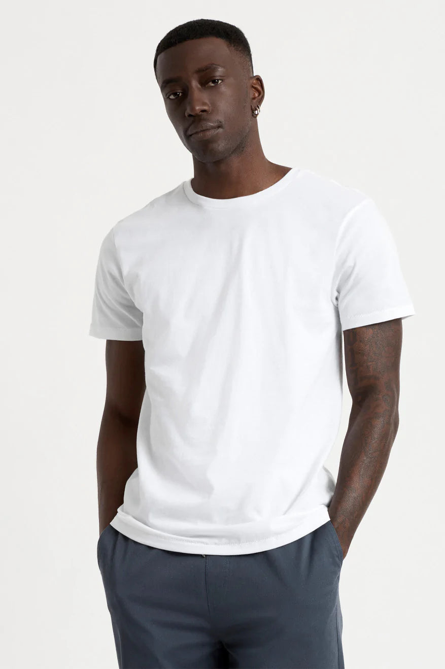 Basic Short Sleeve Tailored Tee